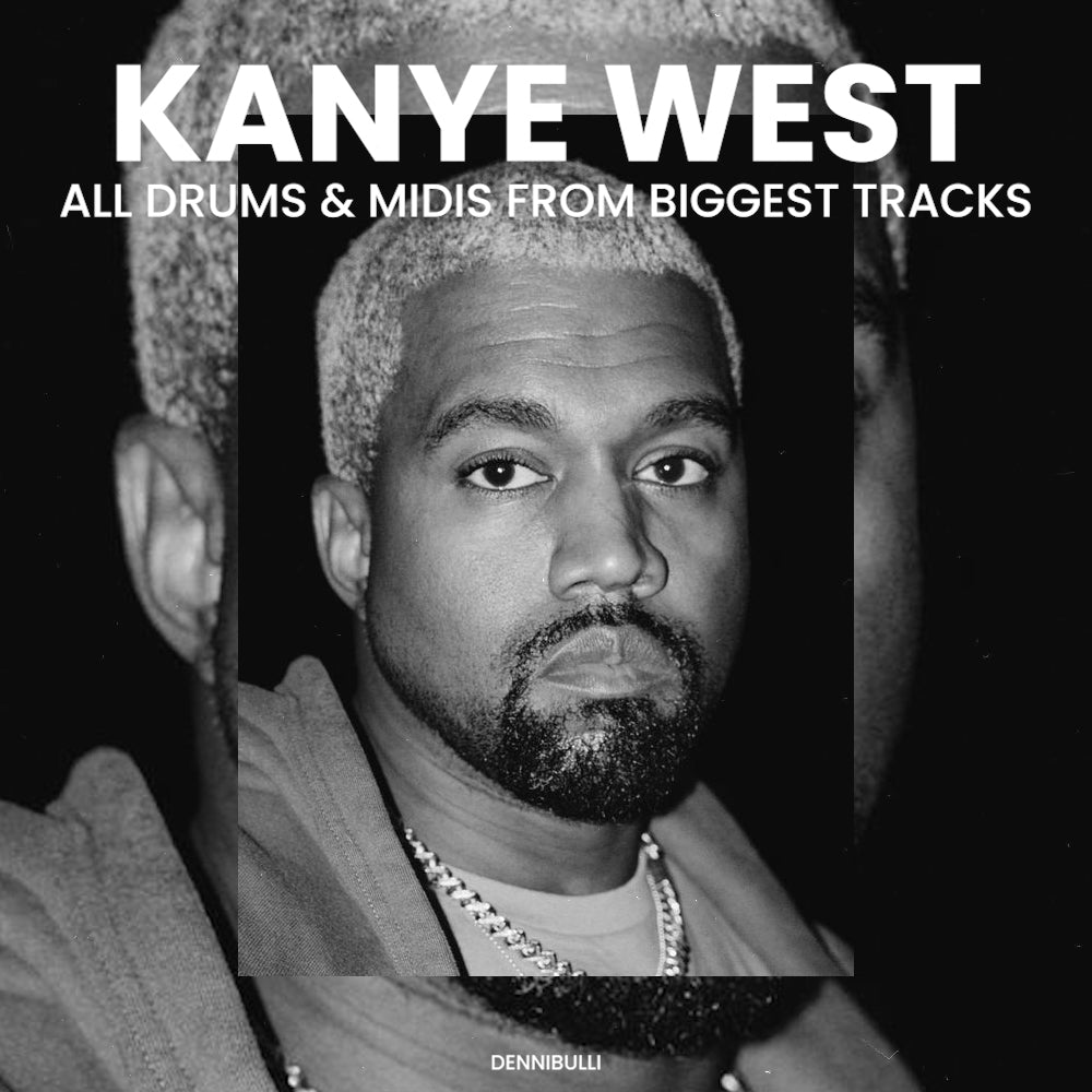 KANYE WEST - All Drums & Midi From Biggest Tracks